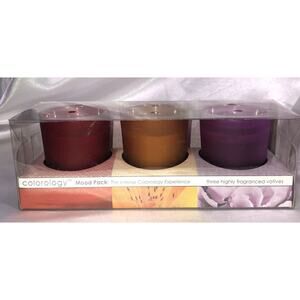 Chesapeake Bay Candles Colorology Mood Pack 3 Highly Fragranced Votives New